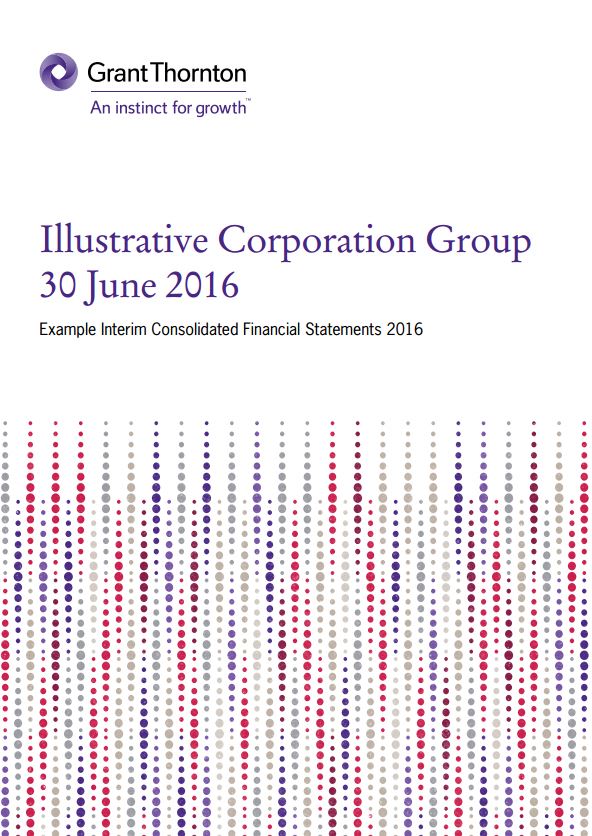 interim financial statement template